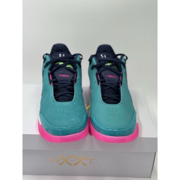 Nike Men's Zoom Lebron NXXT Gen AMPD Size 12 South Beach |FJ1566-300| New In Box - Picture 2 of 8